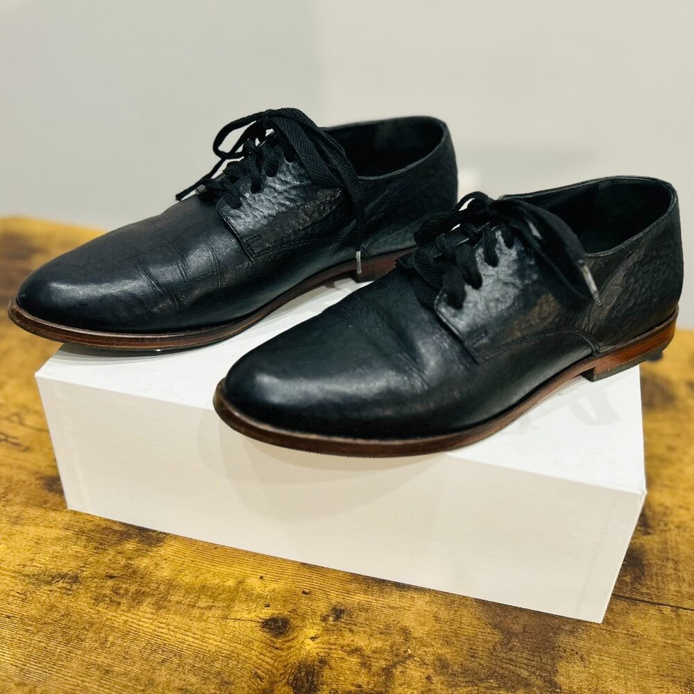 Rachel Comey Oxford flats lace up loafers leather